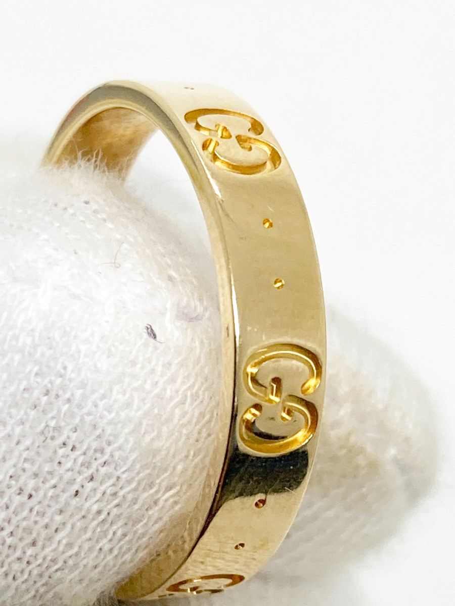 GUCCI】グッチ 750 アイコンリング 18号 4.3g 美品 プレゼント 箱付