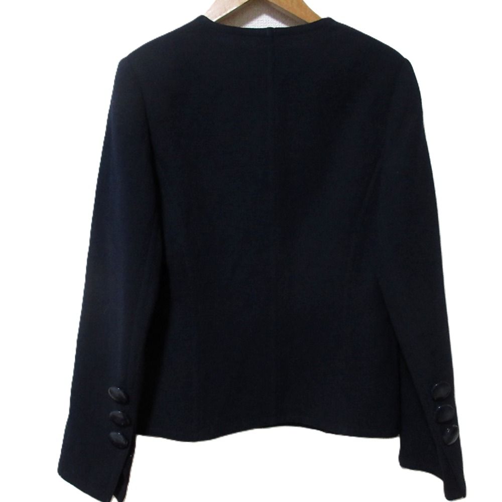 美品 Christian Dior クリスチャンディオール ノーカラージャケット+  