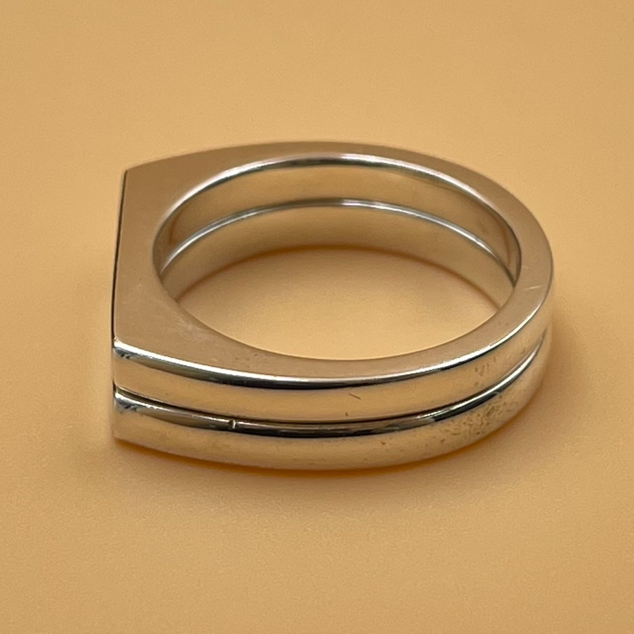 希少完売/15号】NEIGHBORHOOD 25SS SILVER TWIN RING