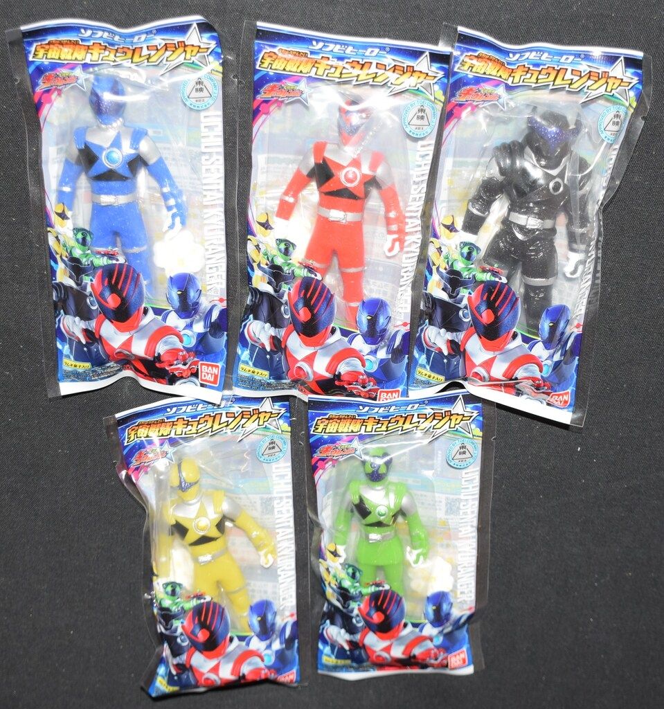 バンダイ キュウレンジャー/ソフビヒーロー 宇宙戦隊キュウ