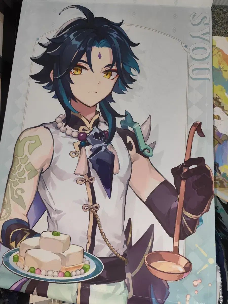 原神 護法夜叉 リー日本公式スイーツパラダイス タペストリー