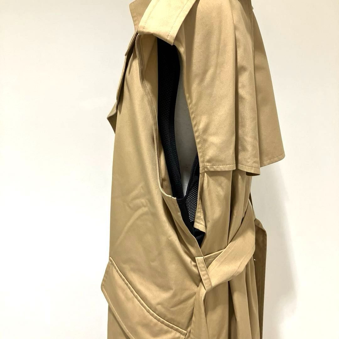 ジュンヤワタナベ コムデギャルソン 2019-2020aw トレンチ ワンピ JUNYA WATANABE トレンチコートを、誰も見たことがない強い服に