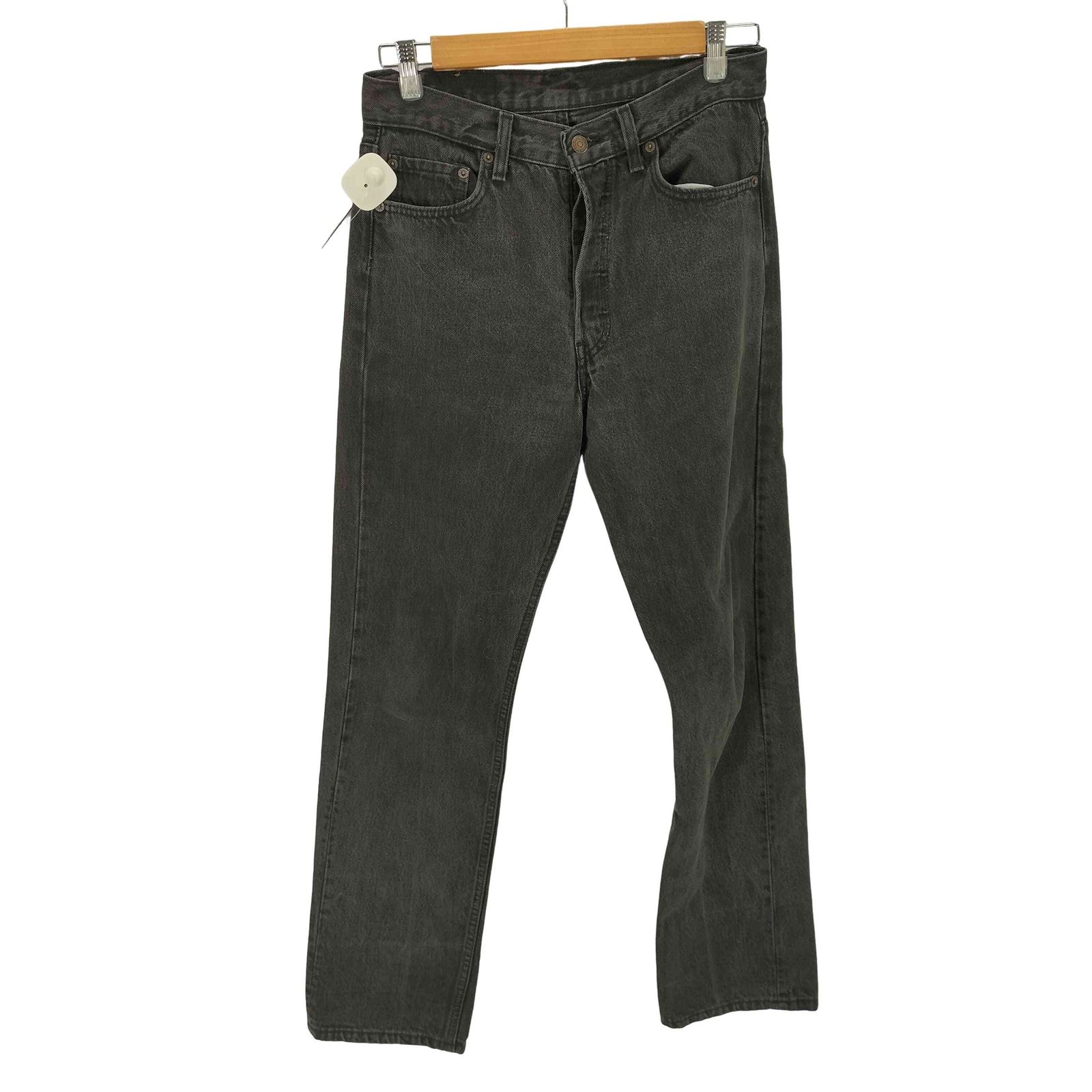 リーバイス Levis 95年 501 刻印522 後染め ブラックデニムパンツ メンズ 30×32