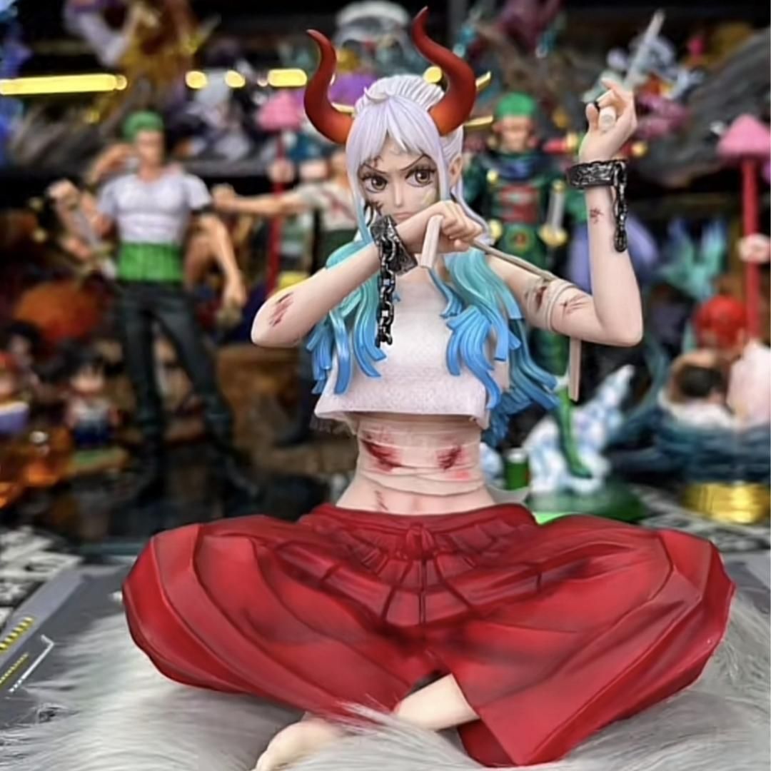 ワンピース ヤマト フィギュア ガレージキット 塗装済み完成品 popスケール Amazon | ワンピース ヤマト フィギュア ガレージキット 塗装