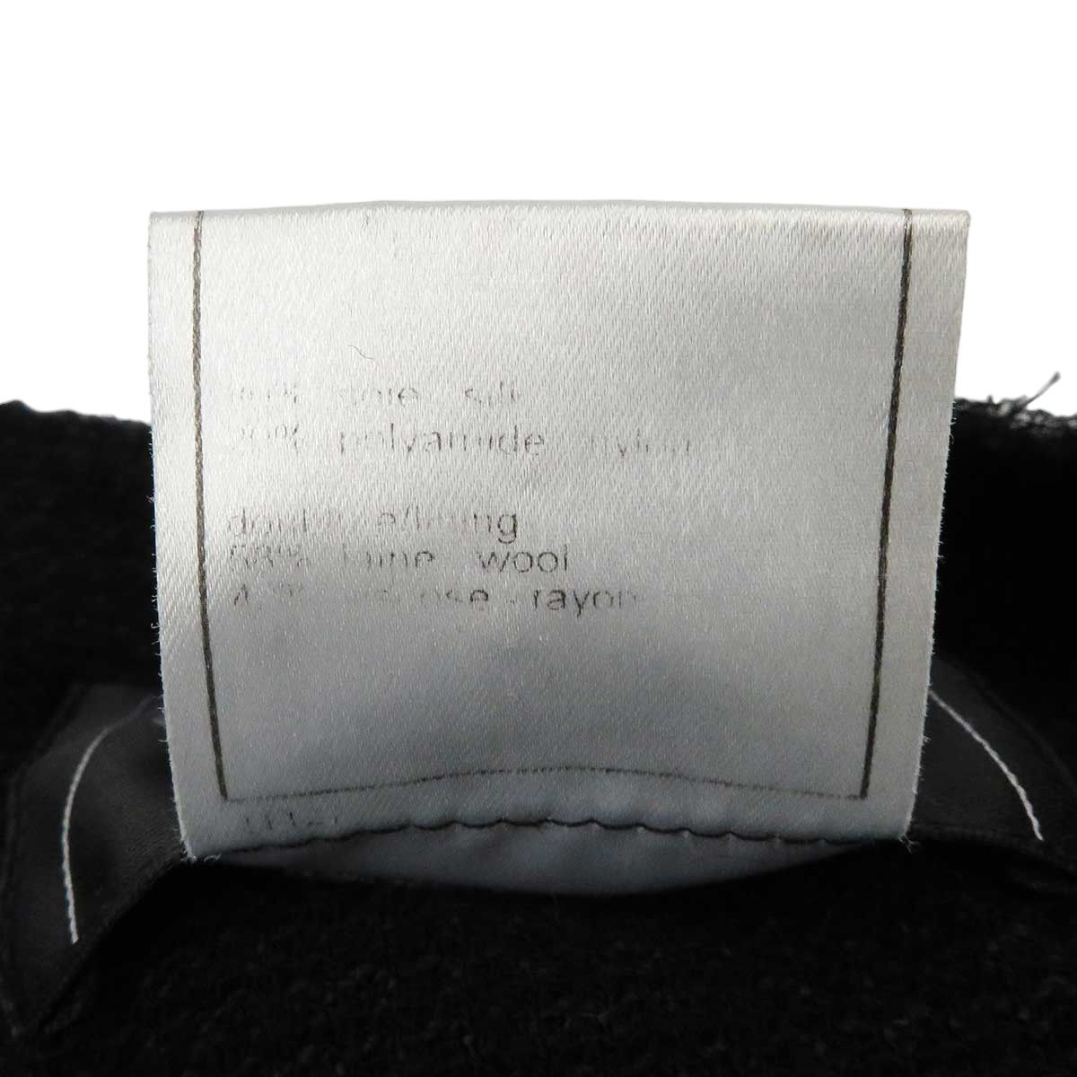 シャネル ココマーク シルク ノーカラー ジャケット P21321W03138  