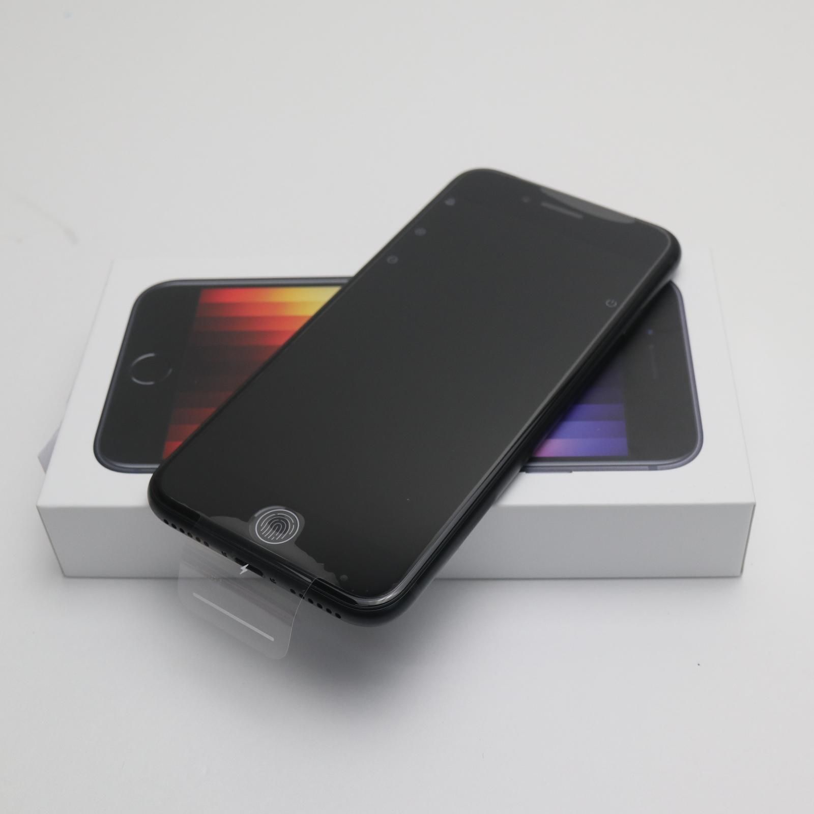 新品未使用 SIMフリー iPhone SE3 第3世代 64GB ミッドナイト