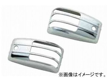 ジェットイノウエ ドアサイドマーカーランプカバー ヒノ レンジャープロ 2010年04月～ クロームメッキ 入数：R/Lセット 526199