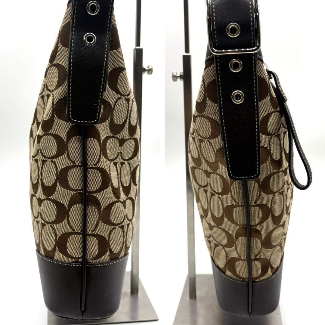 レディース コーチ COACH シグネチャー ショルダーバッグ キャンバス 