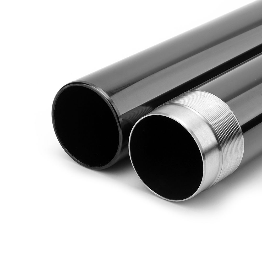 XB418 上メッキFZ8 FZ8N 2011-2015 43MM 純正品番39P-23110-00に対応 インナーチューブ ブラック２本