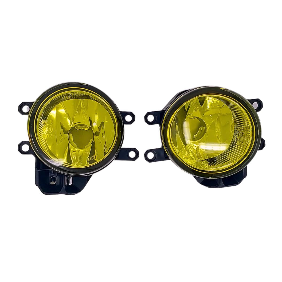 fcl.(エフシーエル) フォグランプ 後付け led 黄色 イエローレンズ ユニット フォグランプユニット タイプB ハロゲン 純正led H8 H11 H16 左右分2個入り 純正交換用 トヨタ