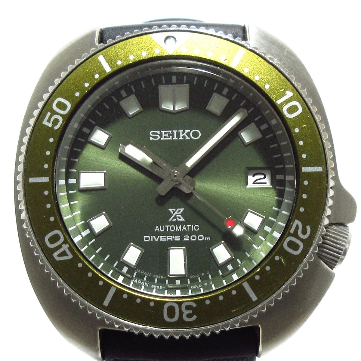 SEIKO(セイコー) 腕時計 PROSPEX(プロスペックス)/ダイバースキューバ 6R35-00T0 / SBDC111 メンズ  SS/ラバーベルト/逆回転防止ベゼル 黒 - メルカリ