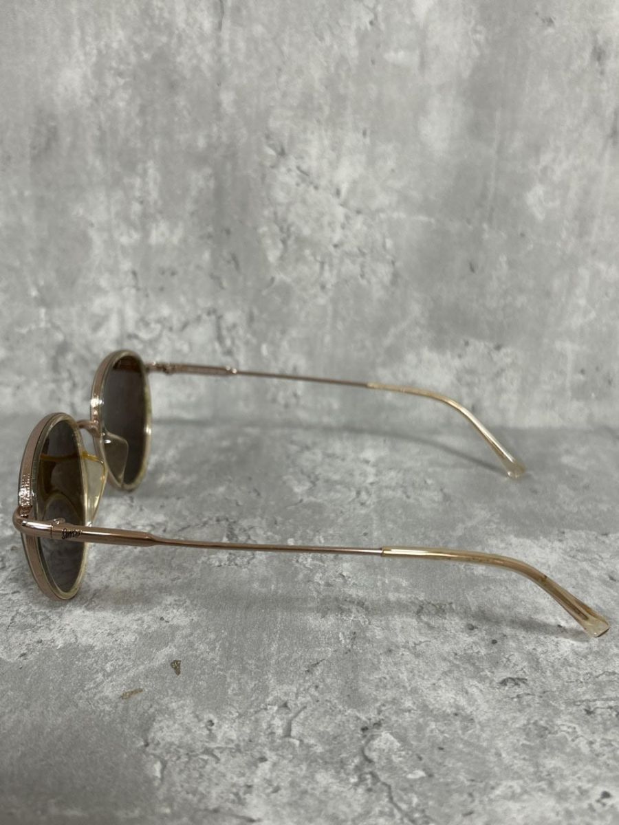 sunski キラキラ ティアドロップ サングラス メガネ ゴールド ◎メンズ