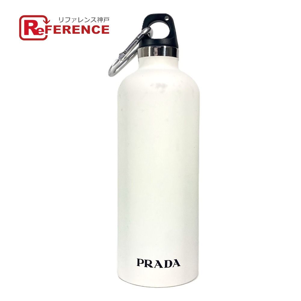 PRADA プラダ タンブラー ロゴ 500ml SS ホワイト