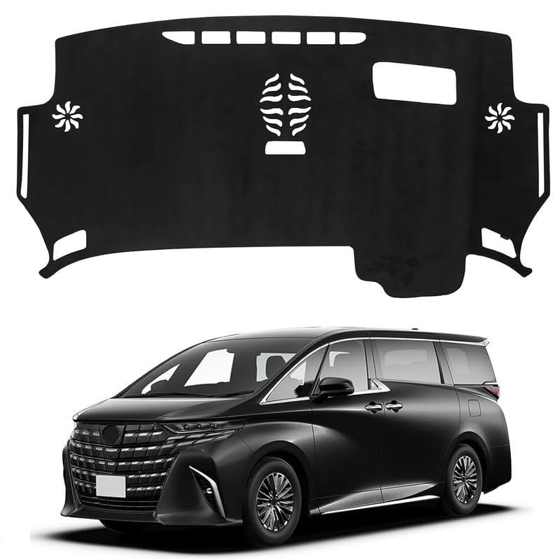 トヨタ アルファード 40系 ダッシュボードマット ヴェルファイア 40系 ダッシュマット AGH4#W AAHH4#W TAHA4#W TAHA4#W 2023年6月～現在 専用 日焼け止め ダッシュボード保護マット 内装パーツ インテリ