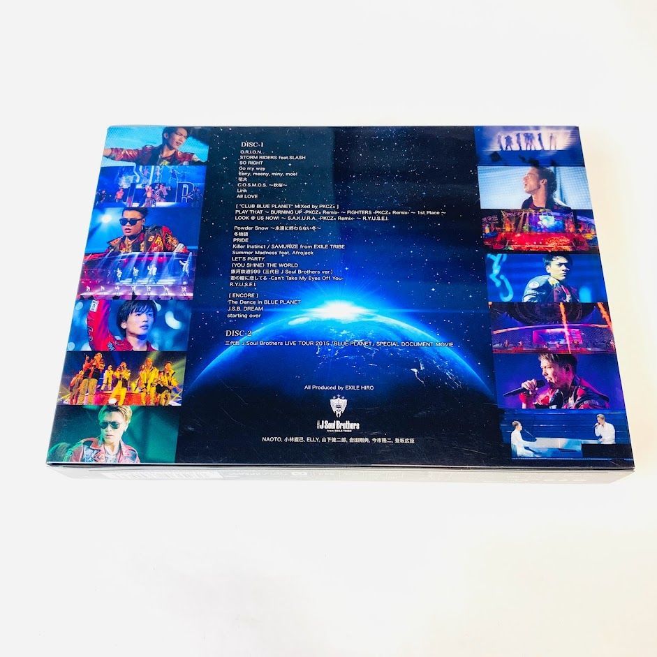 Blu-ray】三代目 J Soul Brothers from EXILE TRIBE/LIVE TOUR 2015「BLUE  PLANET」〈初回生産限定盤・2枚組〉ブルーレイ - メルカリ