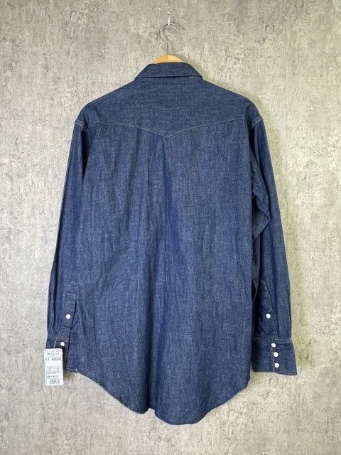 ★M★ ✨良品✨ 長袖 デニムシャツ ヴィンテージ インディゴ Amazon.co.jp: ☆注目！高級 インディゴ 本藍染 ヴィンテージ