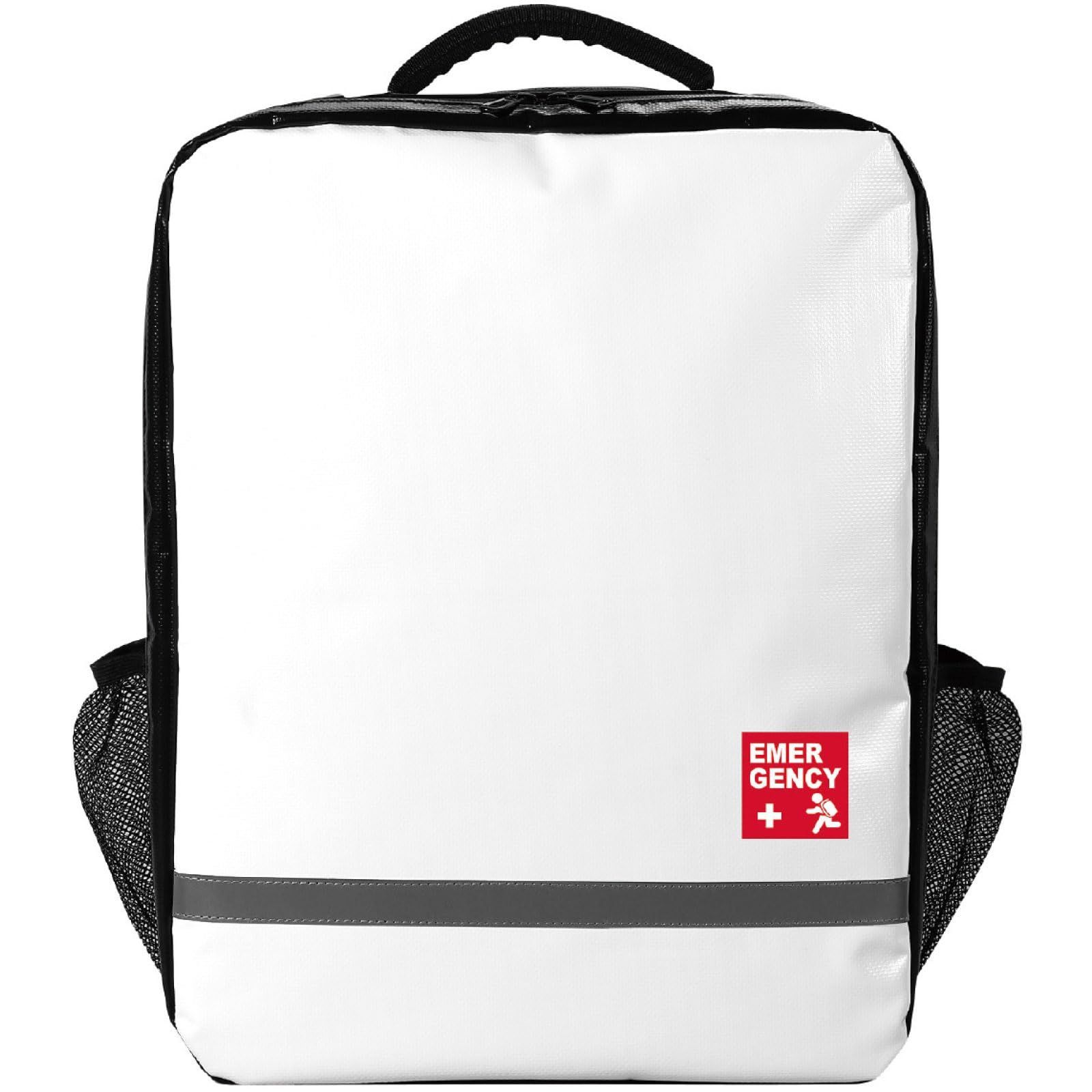 アーテック Artec 防災用品 防災リュック 白 印刷あり 34×44×15cm 52029