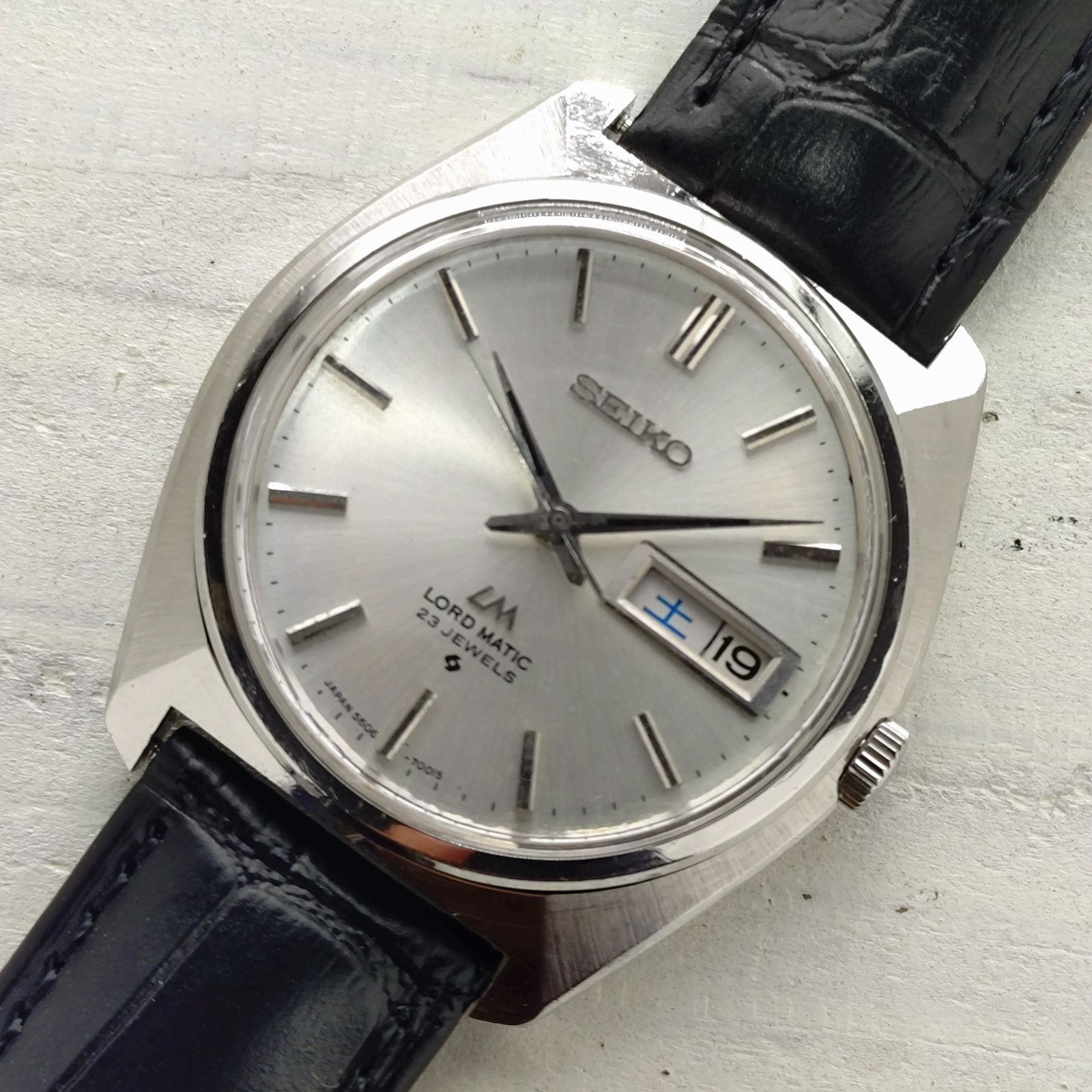 t*p様 SEIKOセイコー ☆自動巻き☆腕時計☆5606-7000☆ジャンク扱 OH済み】セイコー ロードマチック 5606-7000 【1970年3月製造