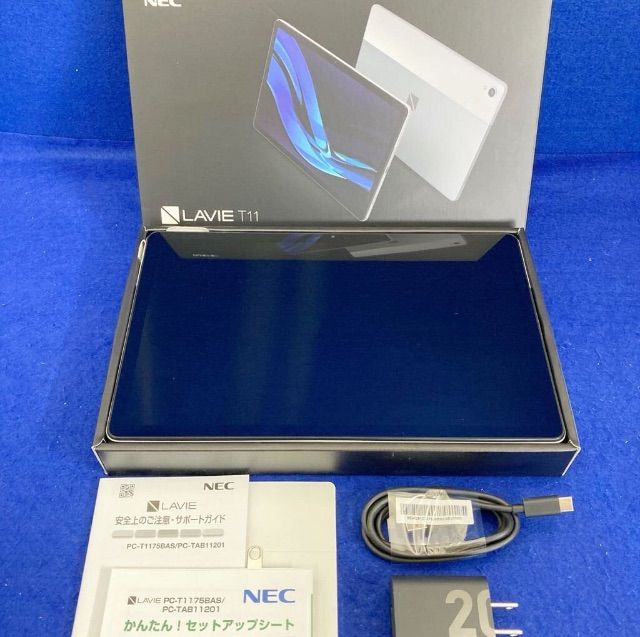 展示美品☆保証☆NEC LAVIE T11 T1175/BAS 11型 Android タブレットPC 4GB/128GB/Wi-Fi シルバー PC-T1175BAS  LAVIE Tab - メルカリ