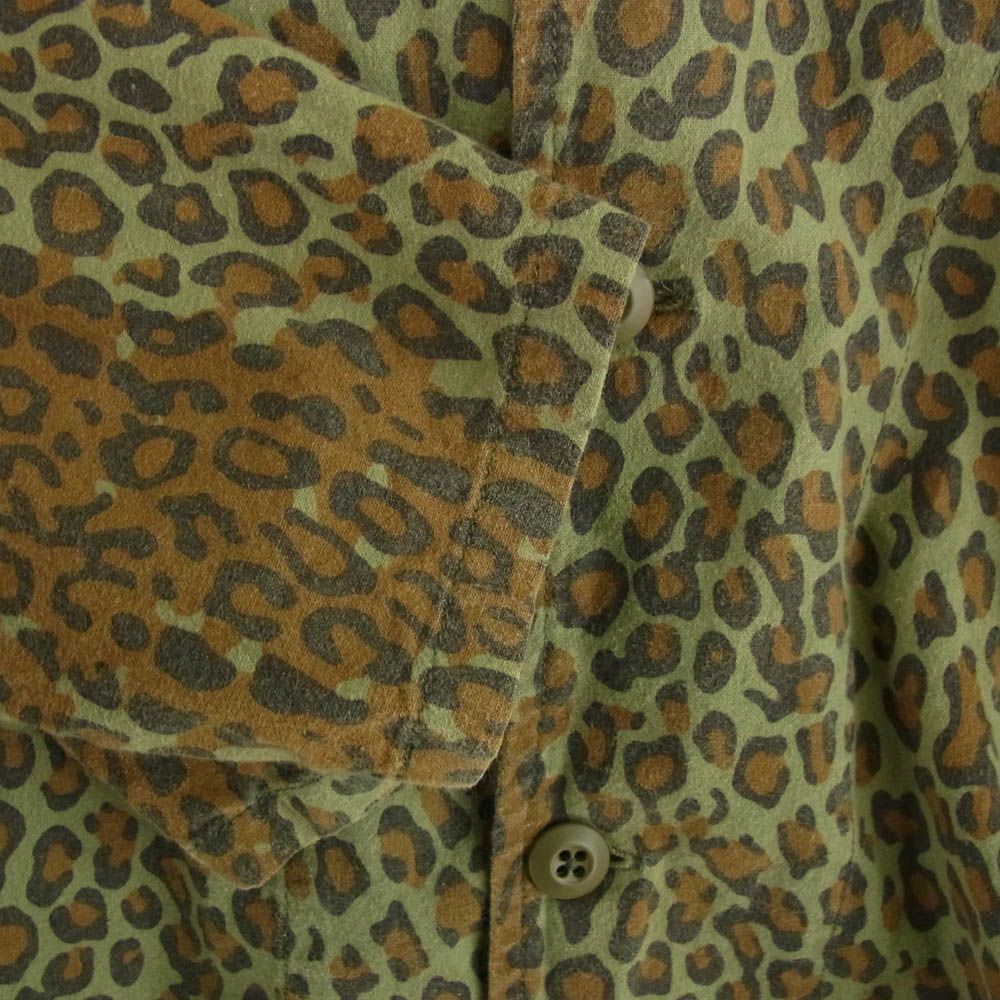 South2 West8 サウスツーウェストエイト V Neck Army Shirt Printed 