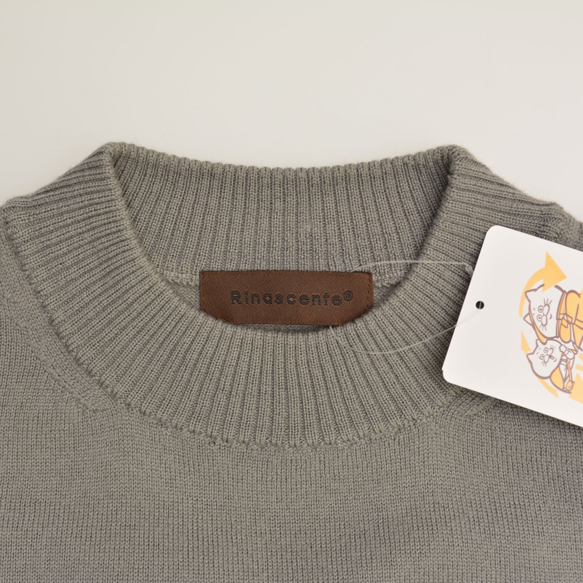 Rinascente】OS-1143 ウール長袖ニットセーター - メルカリ