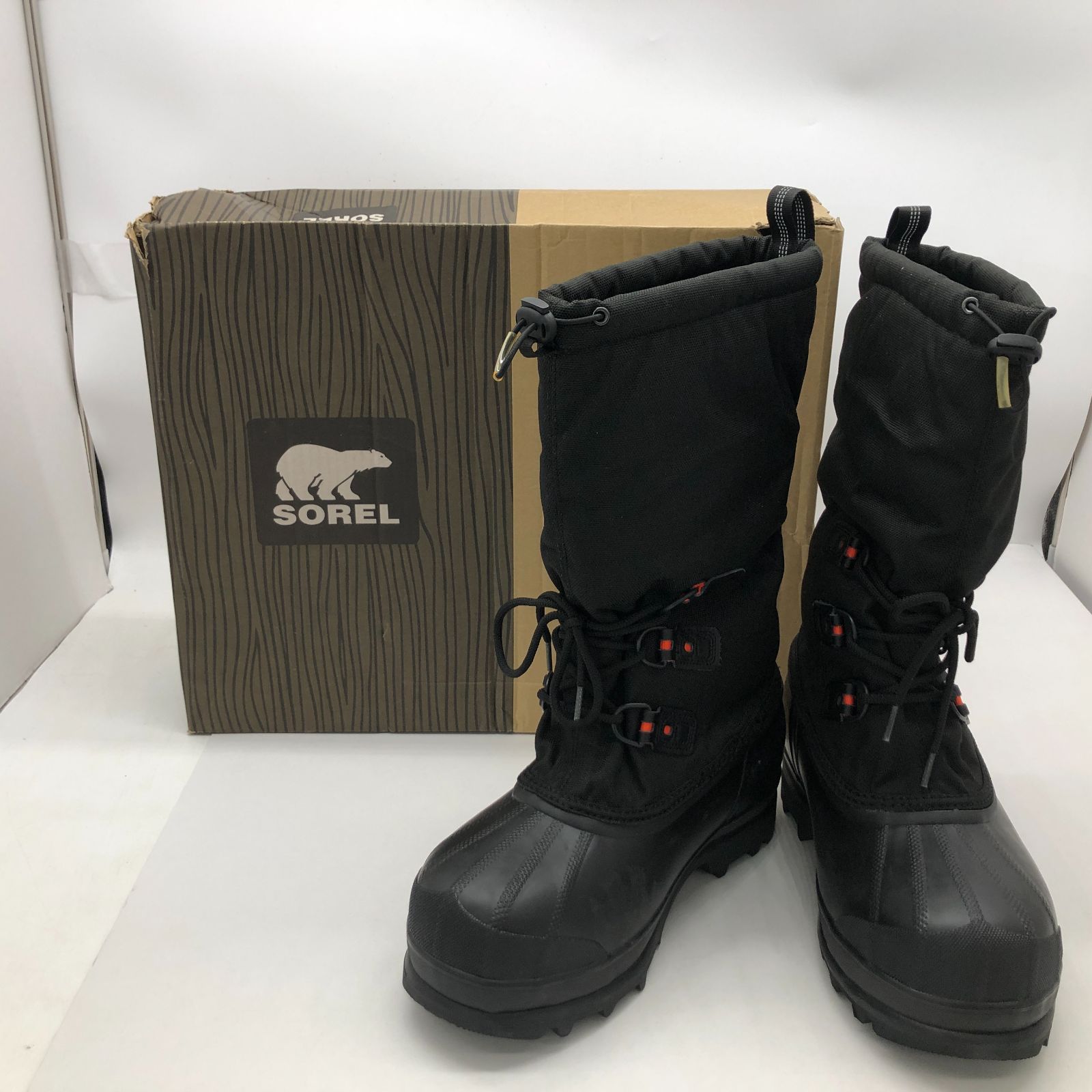 04ｍ1935∞ SOREL ソレル NM2130-010 GLACIER グレイシャー BLACK,RED