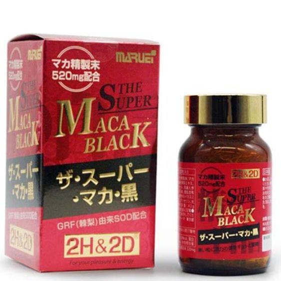 丸栄バイオファーマ 2H-2D ザ スーパー マカ 黒 約30日分 120粒入 5個セット