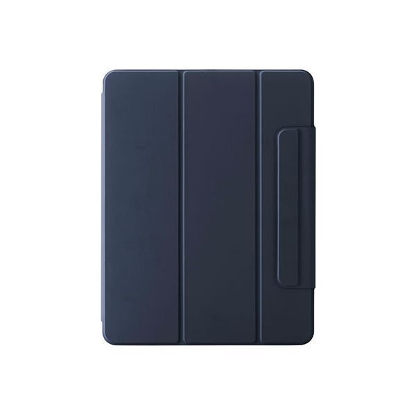 エレコム 13インチiPad Air M3 M2 フラップケース 超薄型 マグネット着脱 スリープ対応 ネイビー TB-A25XWVPF2NV