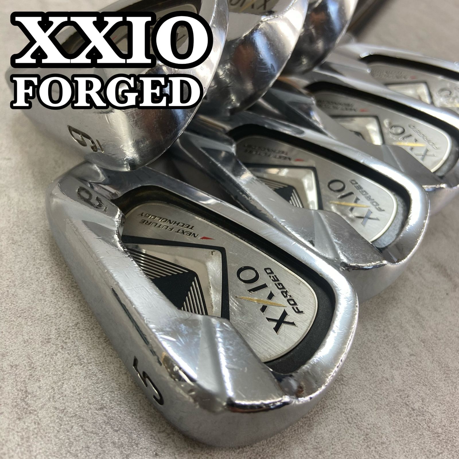 XXIO ゼクシオ FORGED フォージド メンズアイアン7本セット カーボン R 右利き用 キャビティーバック - メルカリ