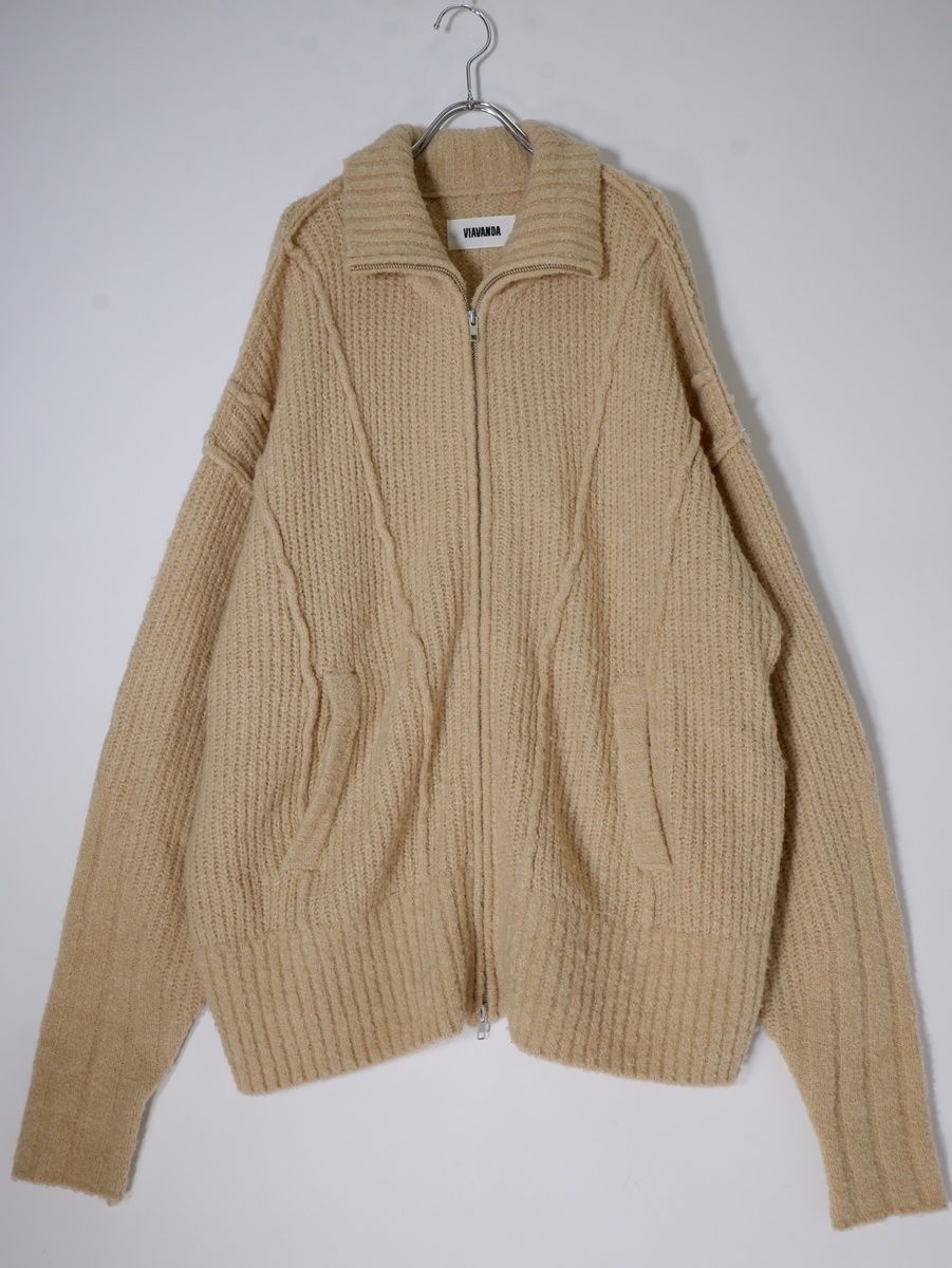 ミーバイイッセイミヤケ カーディガン ボレロ プリーツプリーズ 総柄