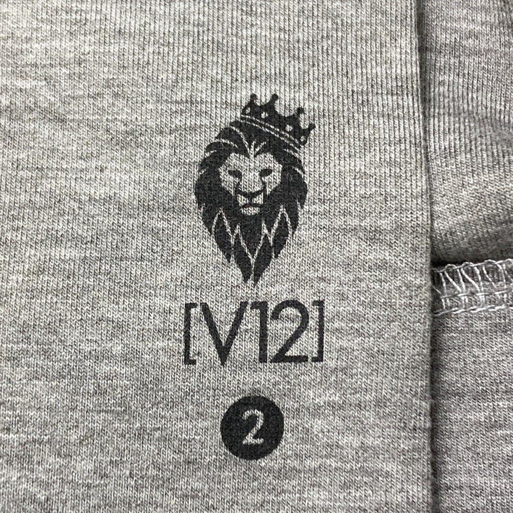 サイズ：2 V12 ヴィトゥエルヴ  インナー付 スウェット 切替スカート  グレー系 [240101381651] ゴルフウェア レディース ストスト サイズ：2 V12 ヴィトゥエルヴ インナー付 スウェット 切替
