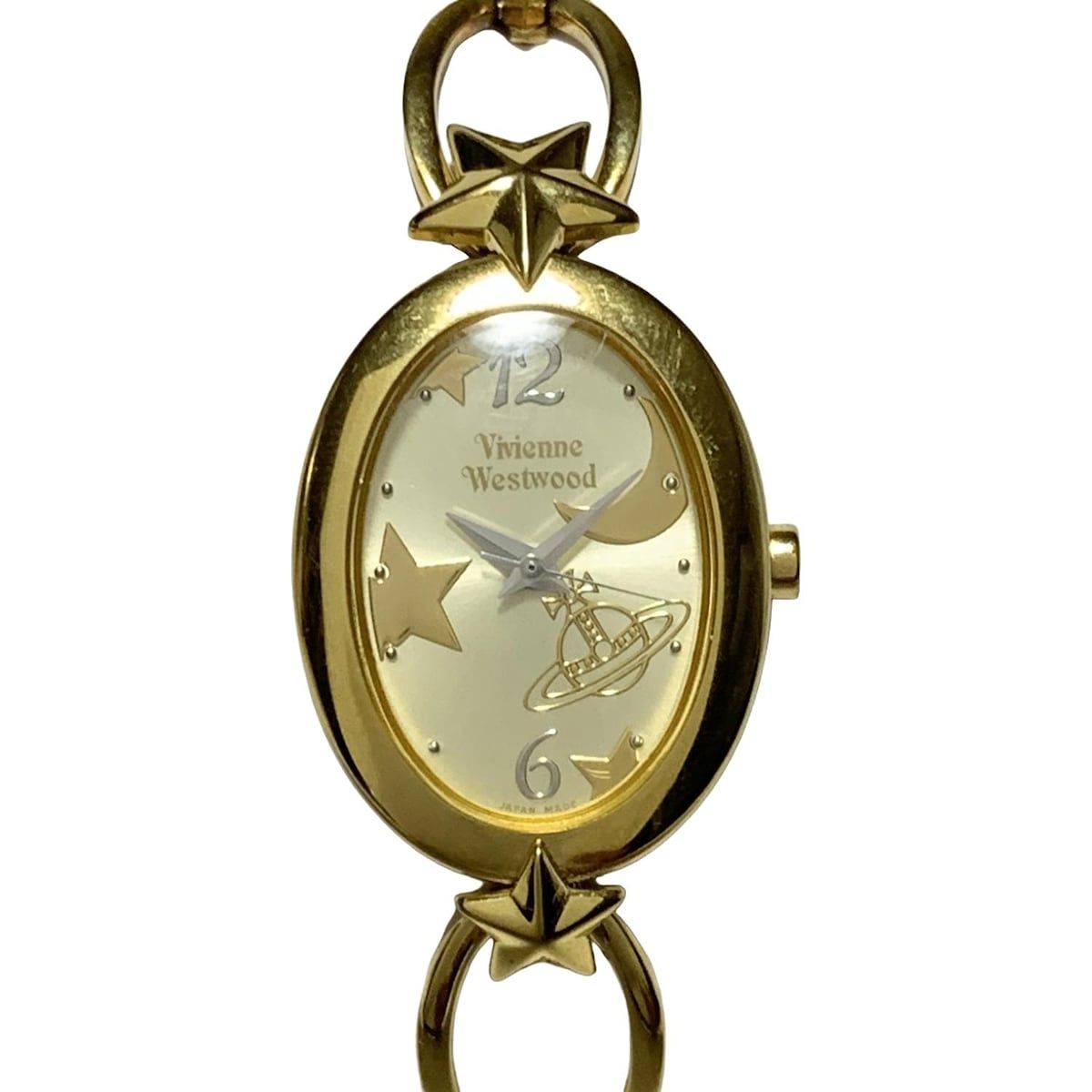 VivienneWestwood ヴィヴィアンウエストウッド 腕時計 - VW-9856P レディース チェーン|スター 星 |オーブ ゴールド