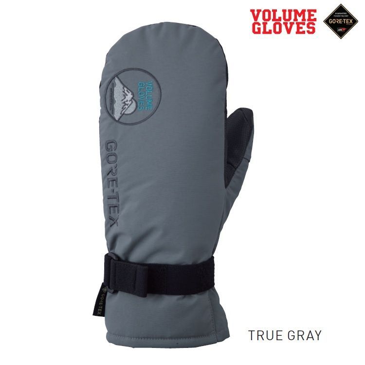 VOLUME|ボリューム GLOVES PERFORMANCE MITT NS TRUE GRAY GORE-TEX|ゴアテックス パフォーマンス ミット 送料無料 ヴォリューム 2026 |スノーボードグローブ|防水グローブ|25|26