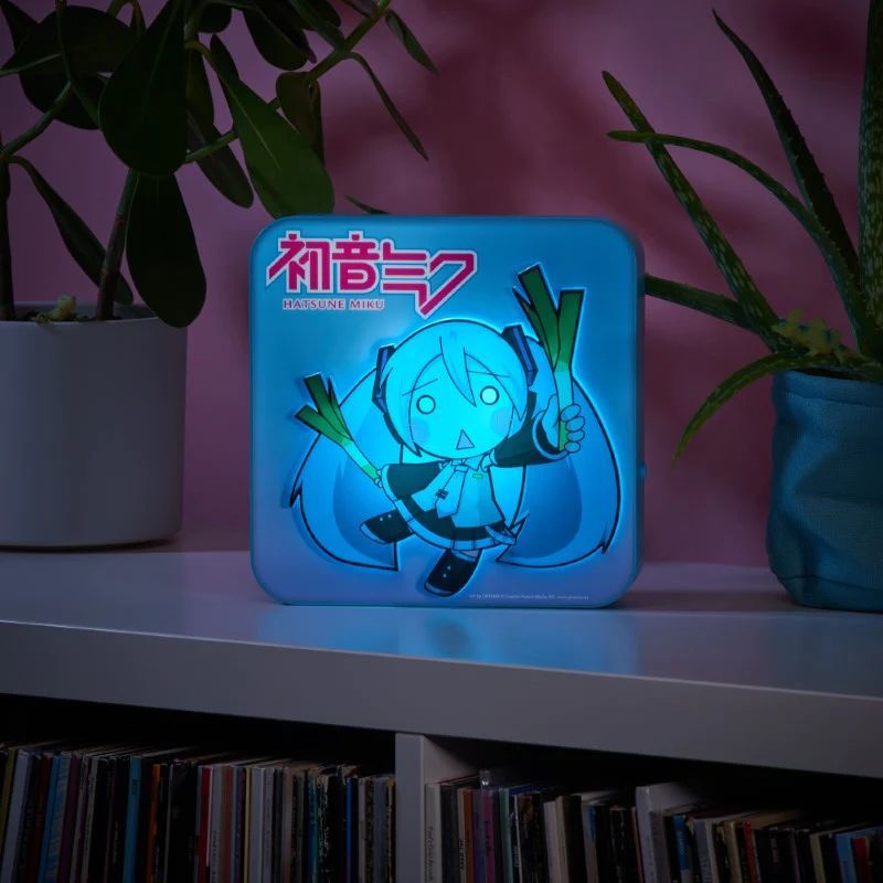 【新品】初音ミク公式 LEDウォール/デスクトップランプ - メルカリShops