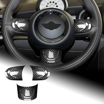 カーボン製 MINIミニクーパー R55 R56 R57 R58 R59 R60 R61系 クーパーS マフラーカッター 2個セット米フラグ付く | AIRSPEED ミニ R55 R56 R57専用 アクセサリー リアルカーボン