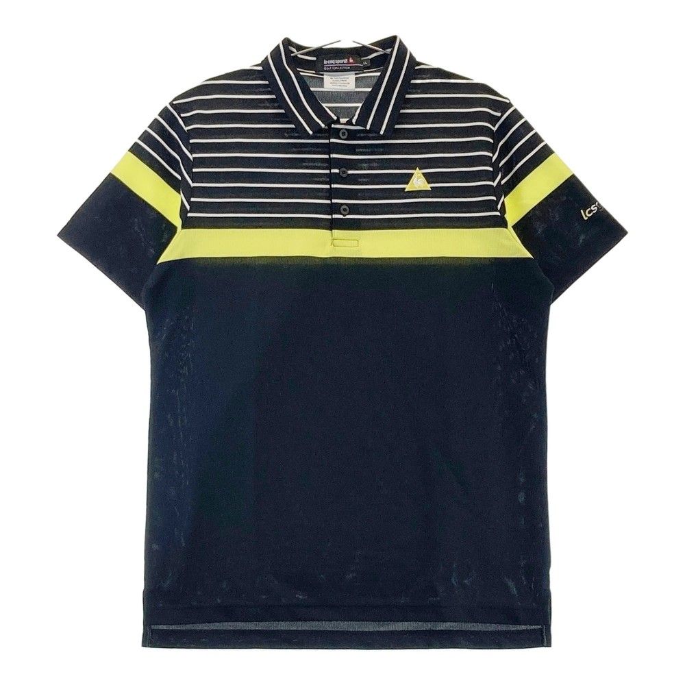 ルコックスポルティフ ゴルフ le coq sportif golf ボーダー柄