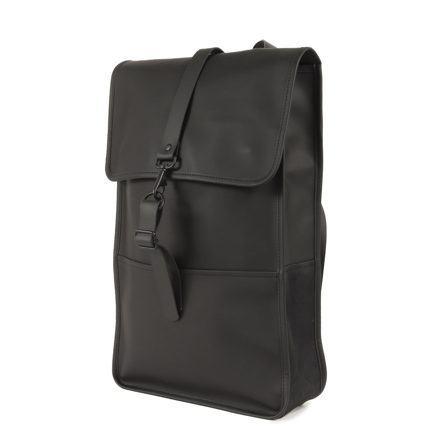 RAINS レインズ バッグ | フラップ ロールトップ リュックサック ROLLTOP RUCKSACK 13000 | ブラック | ブランド カバン メンズ