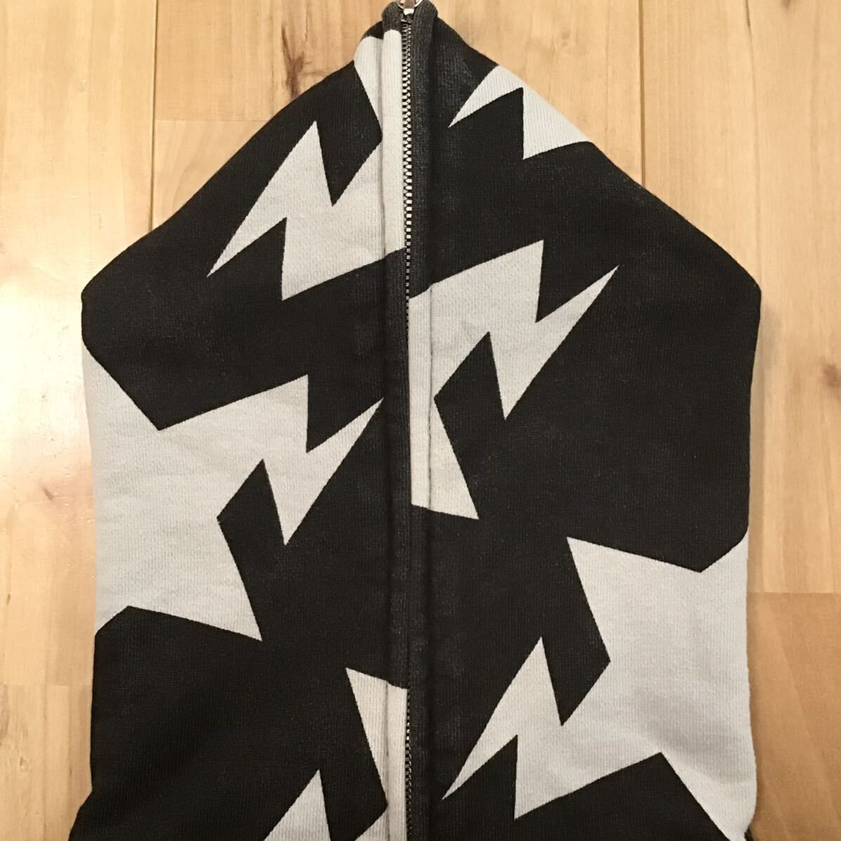 1456　アベイシングエイプ　スターパーカー　XS　レディース　フルジップ 1456 アベイシングエイプ スターパーカー XS レディース