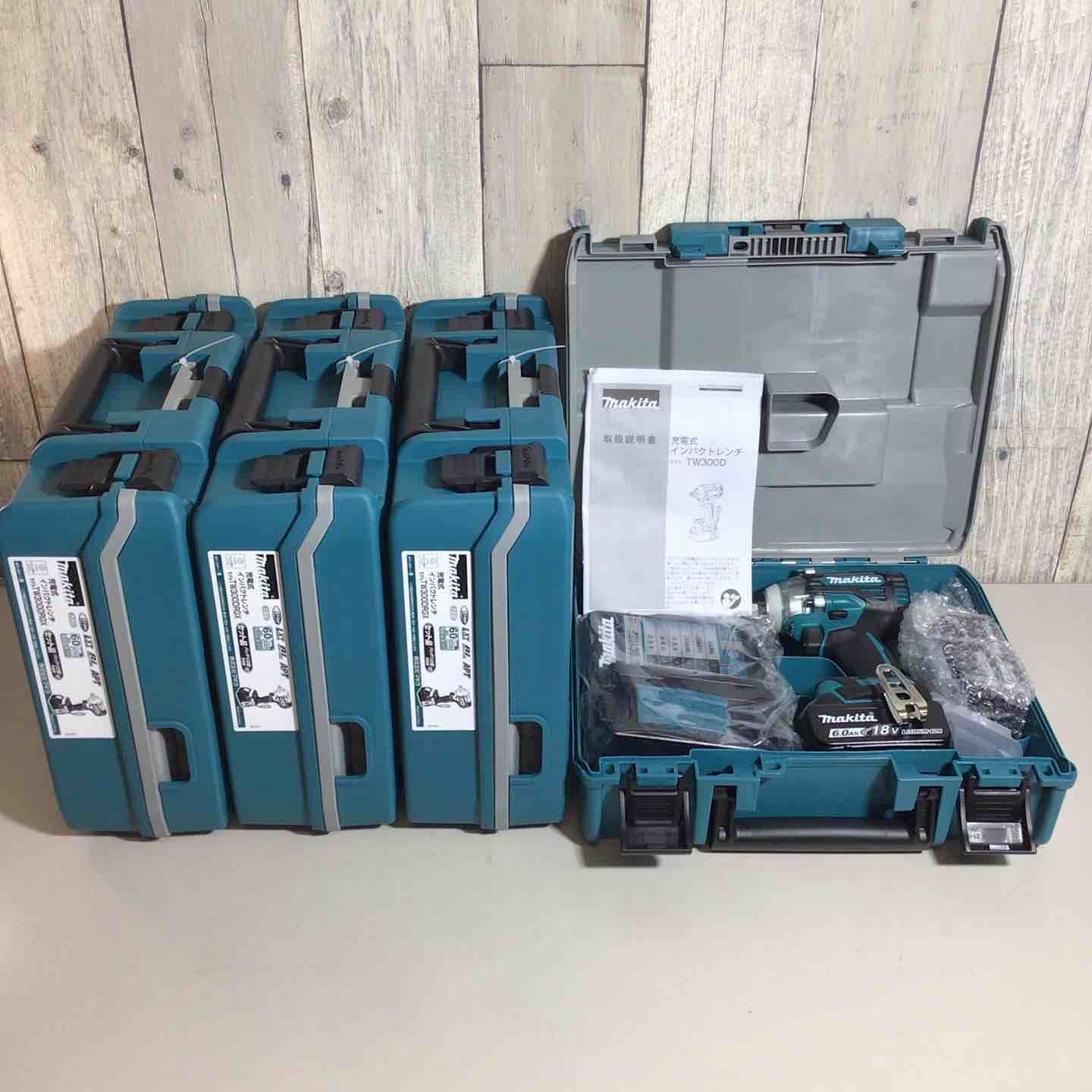 高感度 マキタ makita コードレス インパクトレンチ TW300DRGX 4台セット 純正 純正品 戸田店