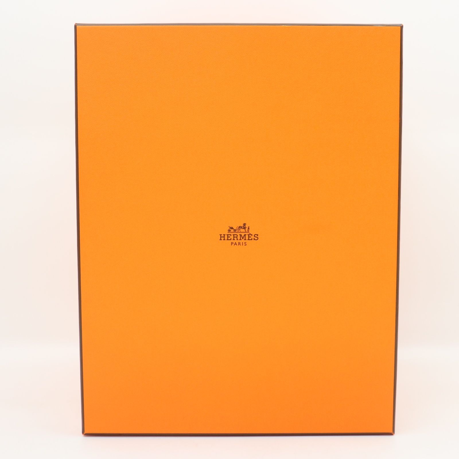 ㊴美品 HERMES エルメス ピコタンロックPM用 オレンジ 空箱 長方形 ㊴