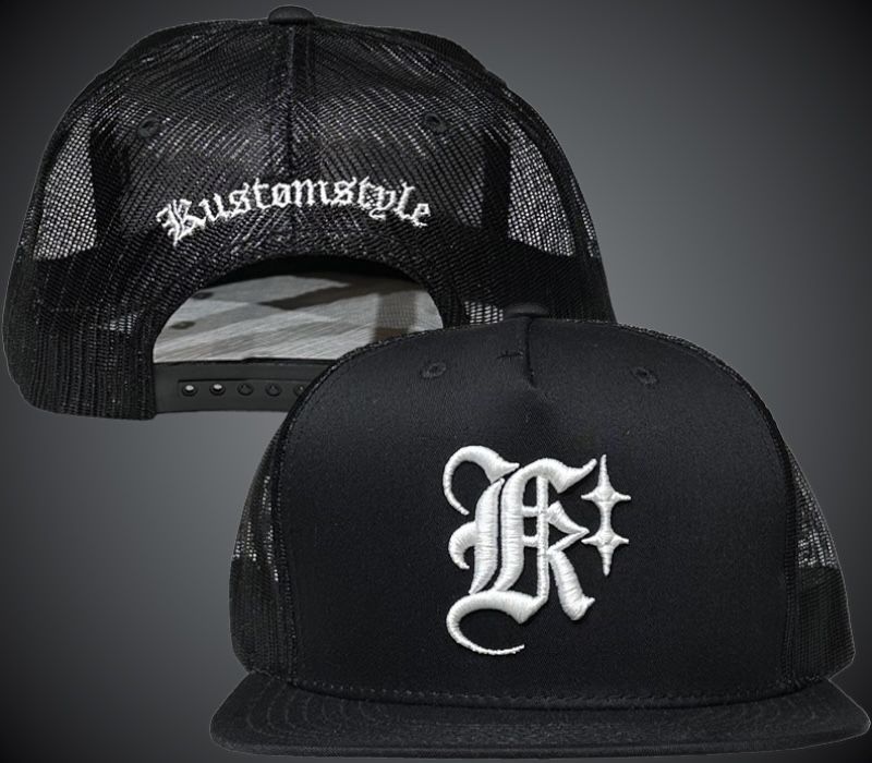 kustomstyle カスタムスタイル メッシュキャップ (KSCP2322MESHBK) k dia snap back mesh cap カラー：ブラック