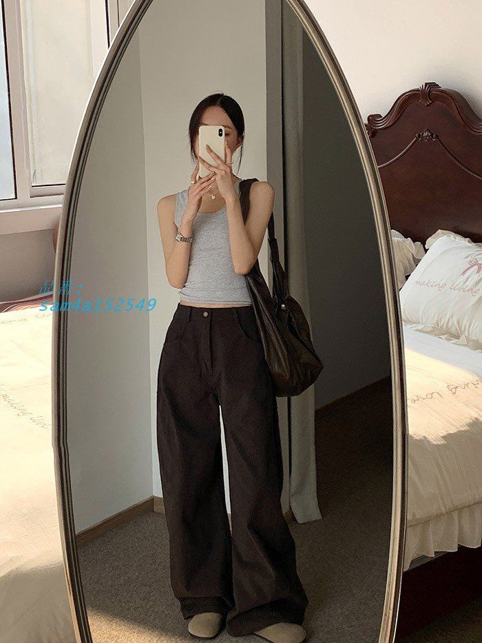 レディース ワイドパンツ