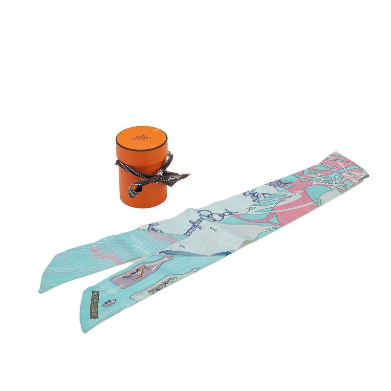 エルメス ツイリー Caleche Mors et Boteilles カレシュ ハミとボトル  