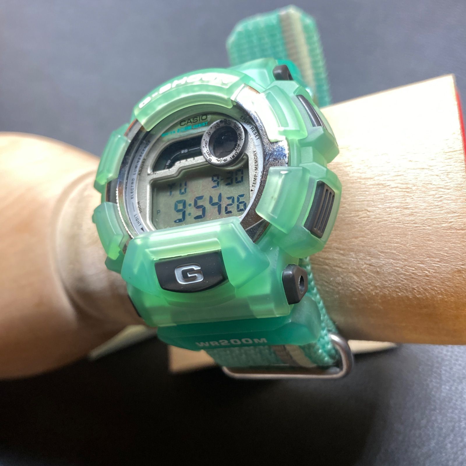 カシオ CASIO DW-9500 G-SHOCK スケルトン グリーン コラボ - メルカリ