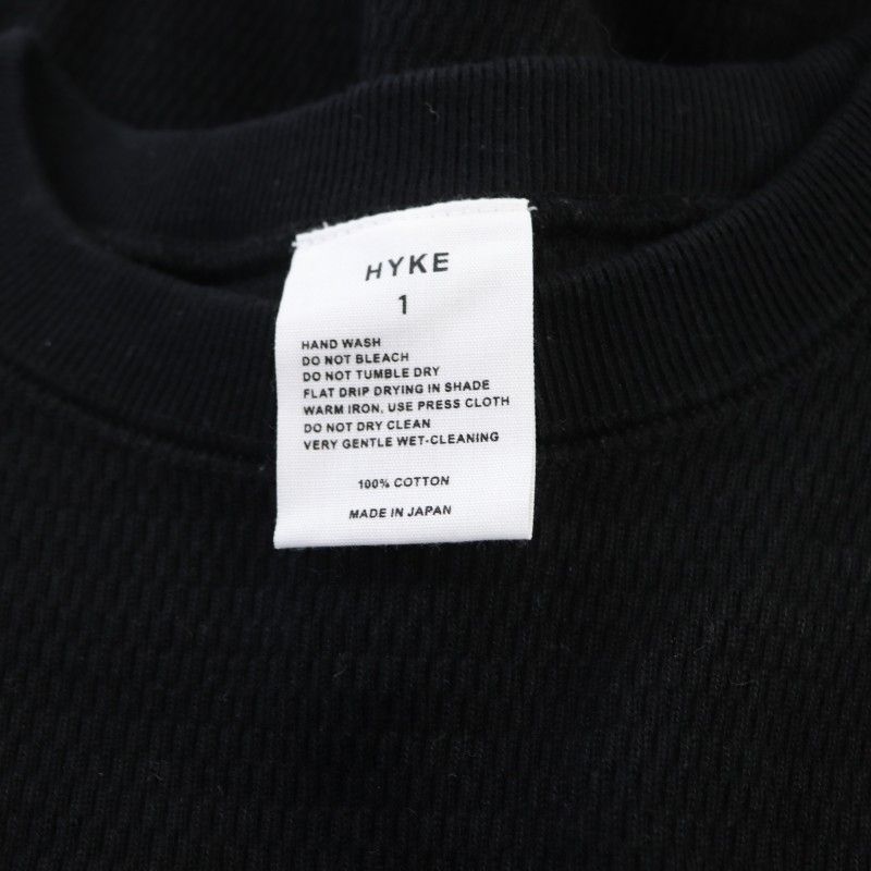 ハイク HYKE Tシャツ カットソー 長袖 1 黒 ブラック /RO - メルカリ