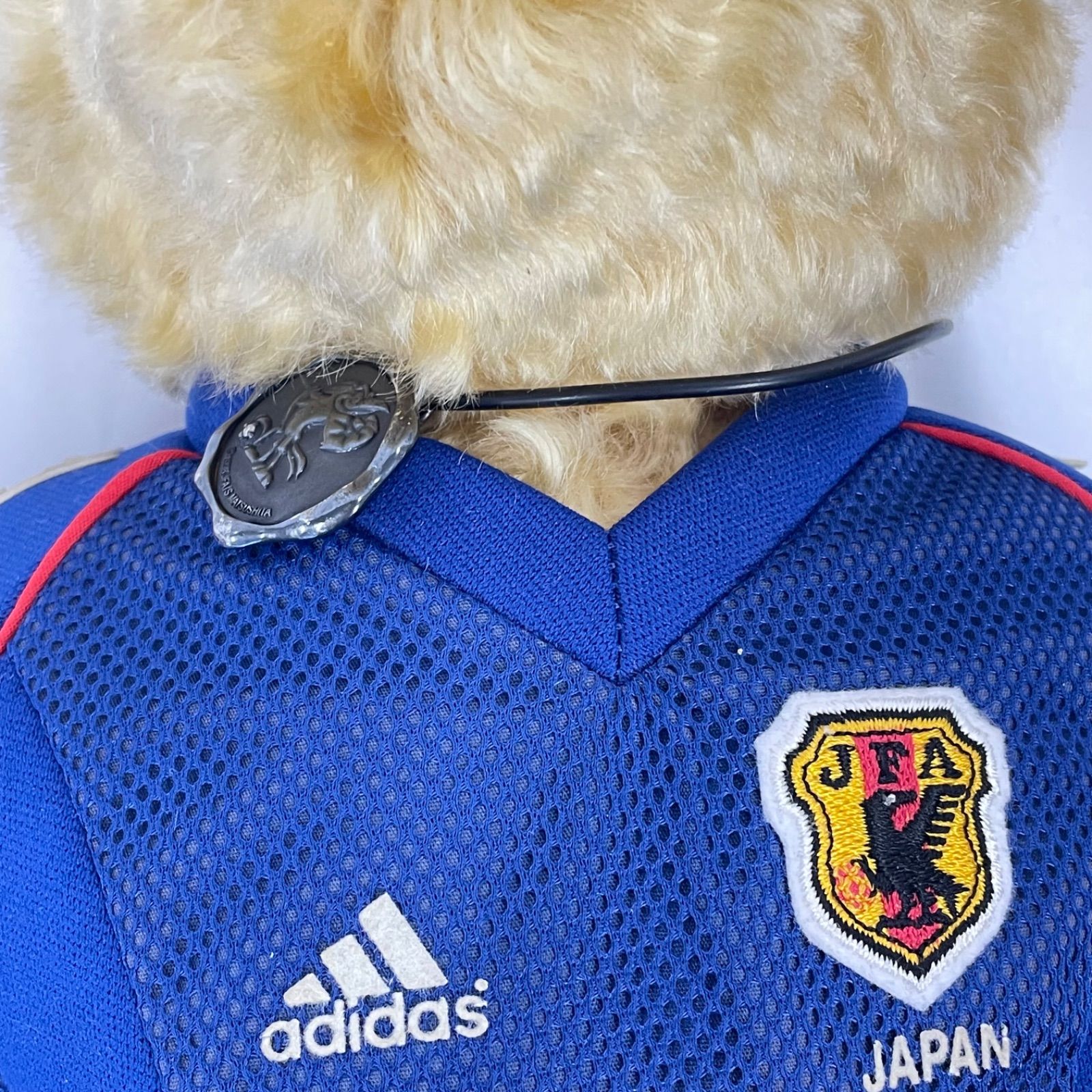 サッカー日本代表2002オリジナルテディベア ハーマン社製 限定品 ハーマン社☆サッカー日本代表チーム○2002点限定オリジナル
