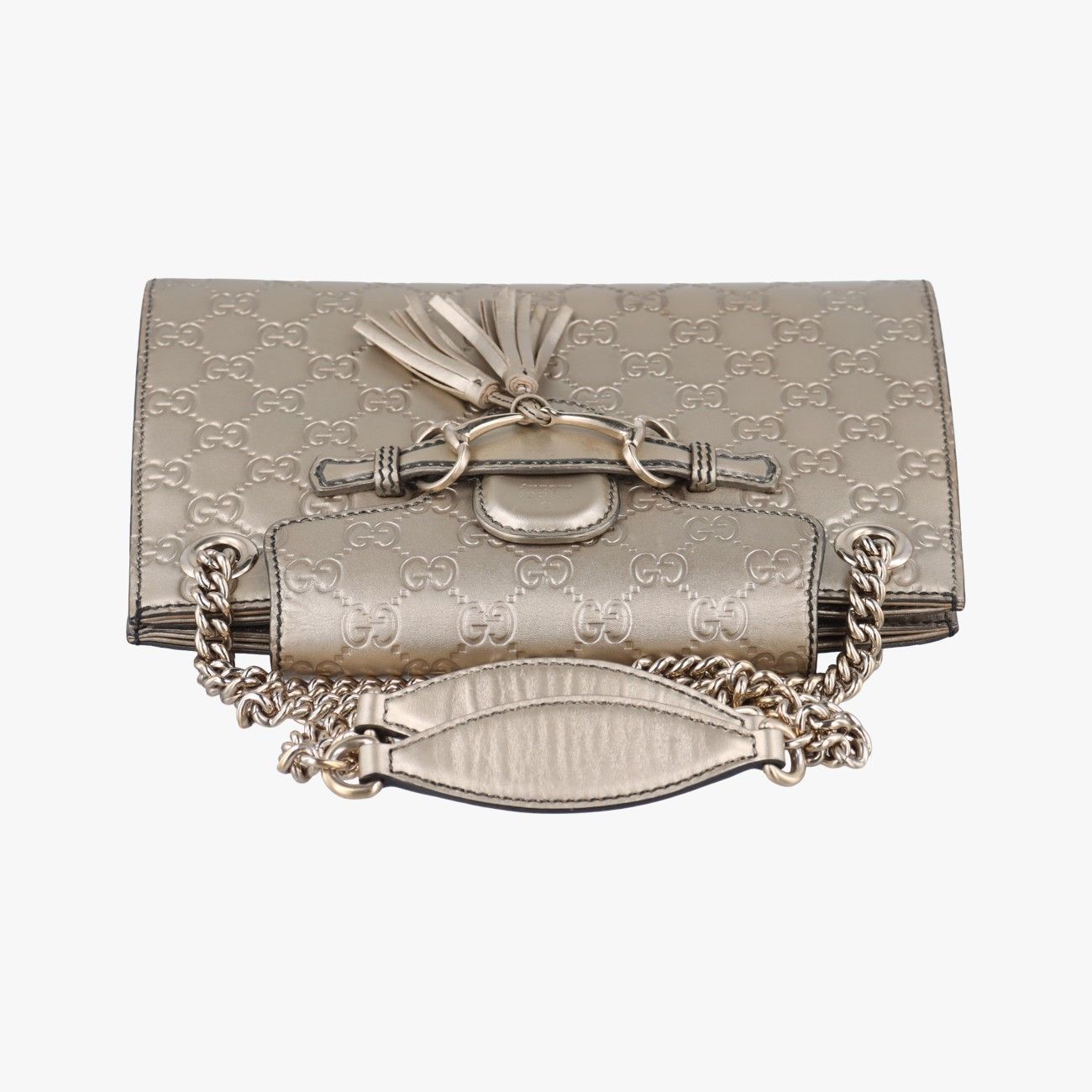 国内発送グッチ エミリー グッチッシマ グッチGucciエミリーマルチカラーレザー×キャンバス