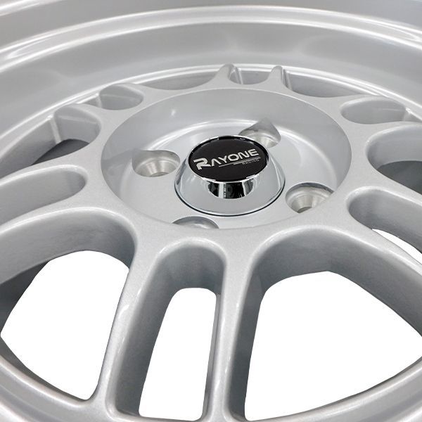 【送料込み】 BYRON 15インチ アルミホイール 4本セット 14インチ アルミホイール 4本セット MT-C 4.5J 4穴 インセット45