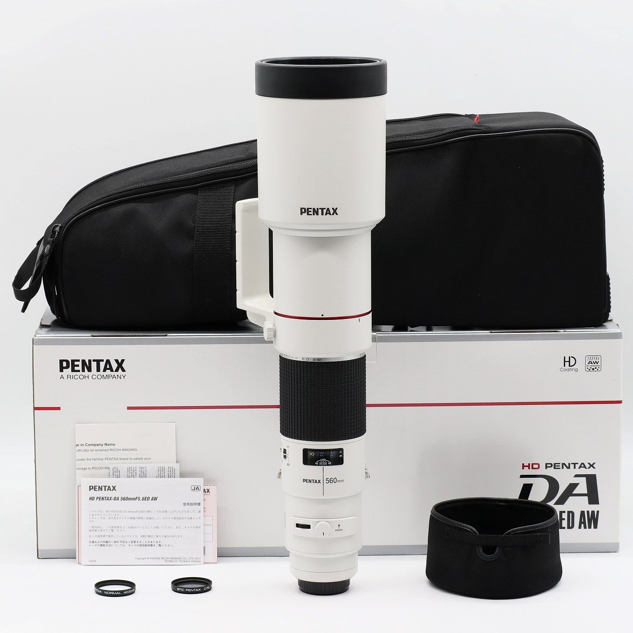 6ed Aw Pentax 560mm F5 中古レンズ ペンタックス HD DA 560mm ED AW