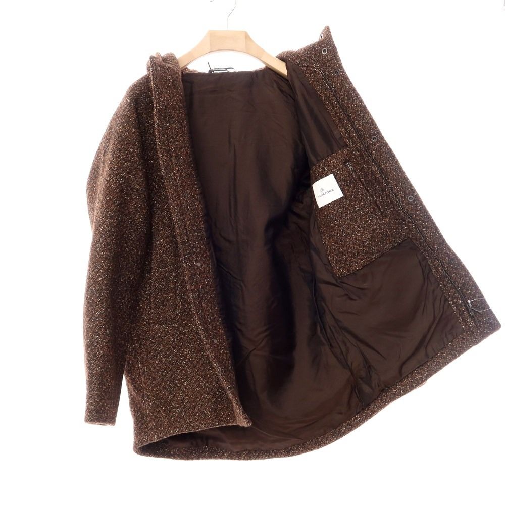 新品】タリアトーレ TAGLIATORE WALT ウールナイロンシルク フーデッド 